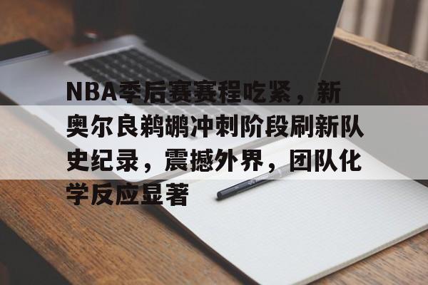 皇冠入口-NBA季后赛赛程吃紧，新奥尔良鹈鹕冲刺阶段刷新队史纪录，震撼外界，团队化学反应显著的简单介绍